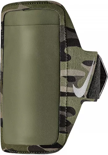 Nike Lean Arm Band Plus telefontartó oliva/fekete