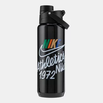   Nike TR Renew Recharge Chug Bottle 24 oz Graphic Black/Black 700 ml