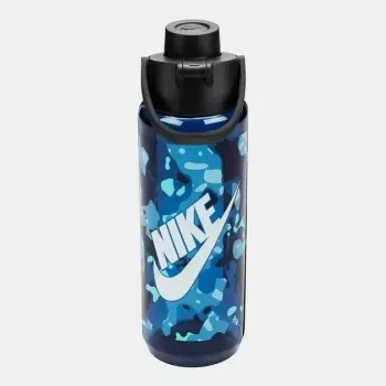   Nike TR Renew Recharge Chug Bottle 24 oz Graphic Mystic Navy/Black 700 ml