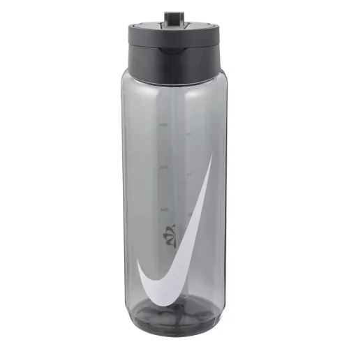 Nike TR Renew Recharge Straw Bottle 24 oz Antharcite/Black 700 ml