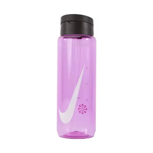Nike TR Renew Recharge Straw Bottle 24 oz Fire Pink/Black 700 ml