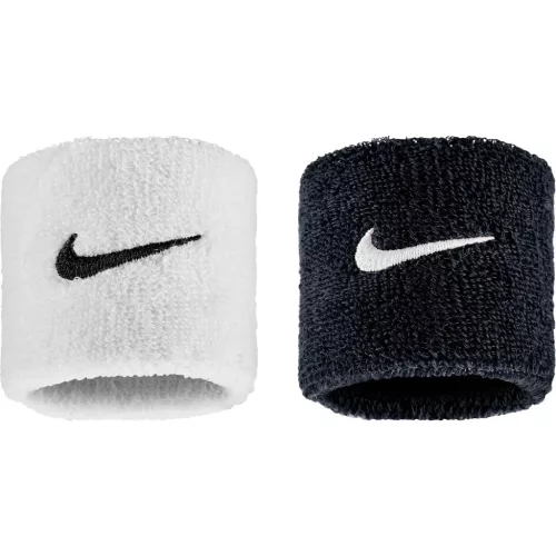 Nike Swoosh Wristbands csuklószorító Black/White/Black