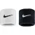 Nike Swoosh Wristbands csuklószorító Black/White/Black