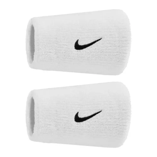 Nike Swoosh Doublewide Wristbands csuklószorító fehér