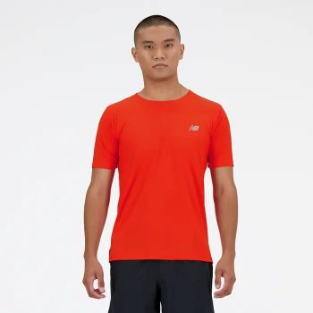   New Balance Athletics Jacquard T-Shirt férfi rövid ujjú futópóló