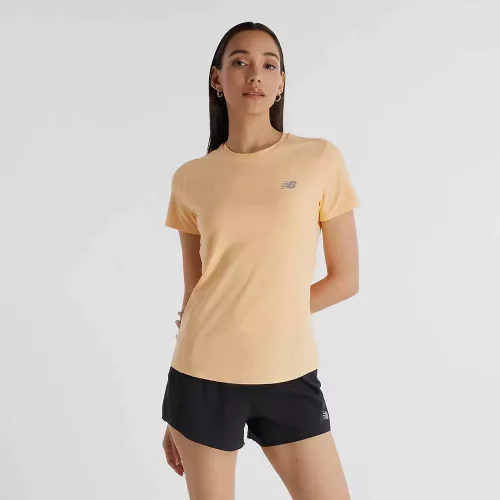 New Balance Jacquard Slim T-Shirt női rövid ujjú futópóló M
