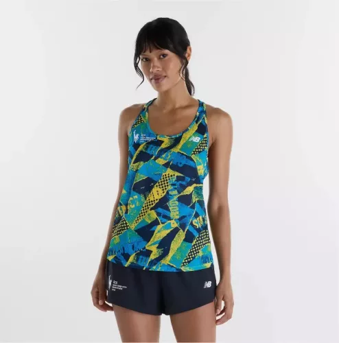 New Balance NYC Marathon Athletics Tank női ujjatlan futófelső XS