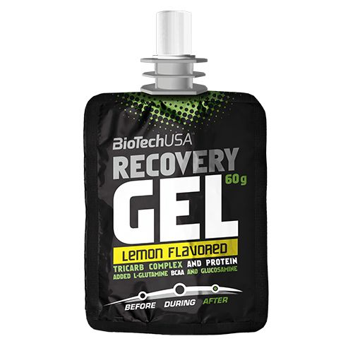 BioTech USA Recovery Gel energia zselé (citrom ízesítésű) 60 g