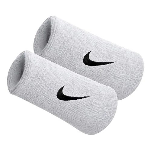 Nike Swoosh Doublewide Wristbands csuklószorító fehér