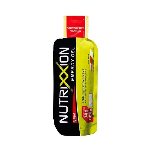 Nutrixxion Energy Gel energia zselé Vanilla-Strawberry (vanília-eper ízesítésű) 40 g