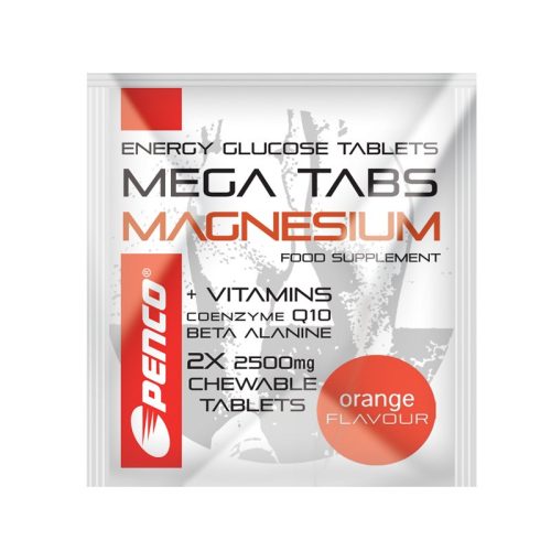 Penco Mega Tabs Magnesium magnézium tabletta (narancs ízesítésű) 2 db