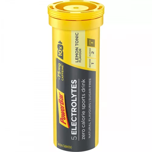 PowerBar 5Electrolytes pezsgőtabletta Lemon Tonic Boost (citrom tonik ízesítésű) 42 g