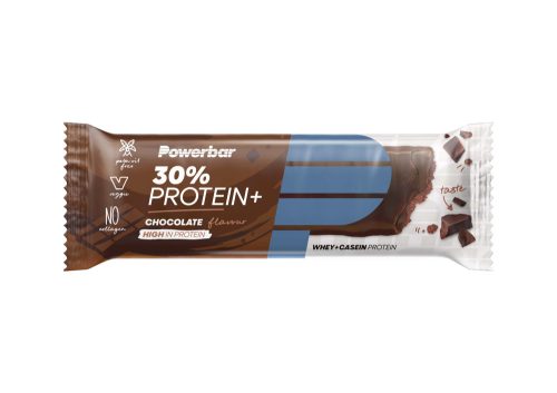 PowerBar 30% Protein Plus fehérjeszelet (csokoládé ízesítésű) 55 g