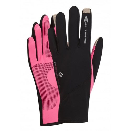 Ronhill Sirocco Glove futókesztyű Black/Fluo Pink