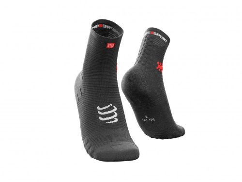 CompresSport Pro Racing Socks V3.0 Run (High) Black futózokni 45-48