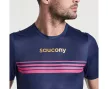 Saucony Elite Short Sleeve férfi rövid ujjú futópóló