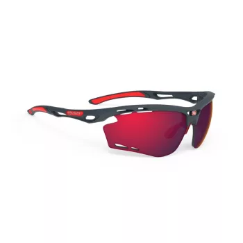   Rudy Project Propulse napszemüveg Charcoal Mate/Multilaser Red