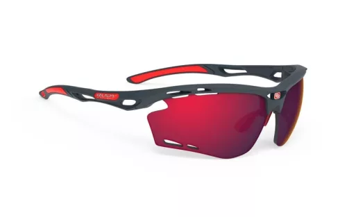 Rudy Project Propulse napszemüveg Charcoal Mate/Multilaser Red
