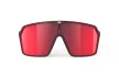 Rudy Project Spinshield napszemüveg Black/Multilaser Red