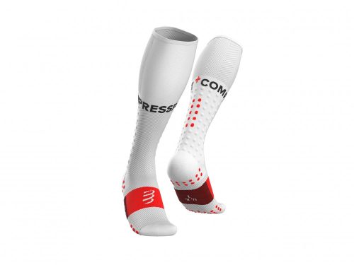 CompresSport Full Socks Run kompressziós zokni White uniszex 39-41