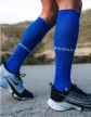 Compressport Full Socks Run kompressziós zokni Dazzling Blue/Sugar Swizzle