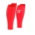 Compressport R2 3.0 kompressziós szár Fluo Red/White Refle T2