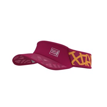   Compressport Spiderweb Ultralight Visor Persian Red/Blazing Orange