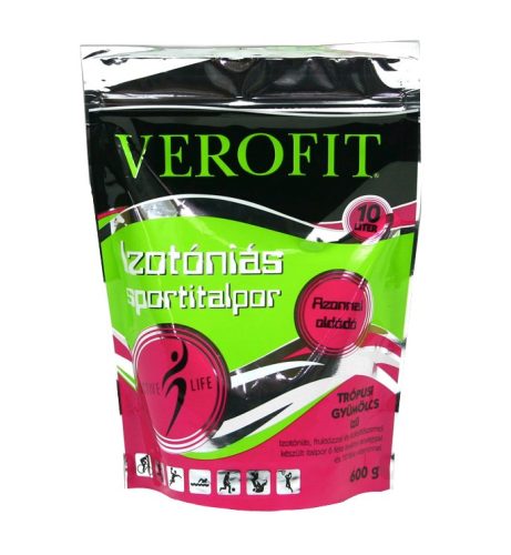 Verofit izotóniás italpor (trópusi gyümölcs ízesítésű) 600 g