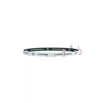 Compressport Race Belt White