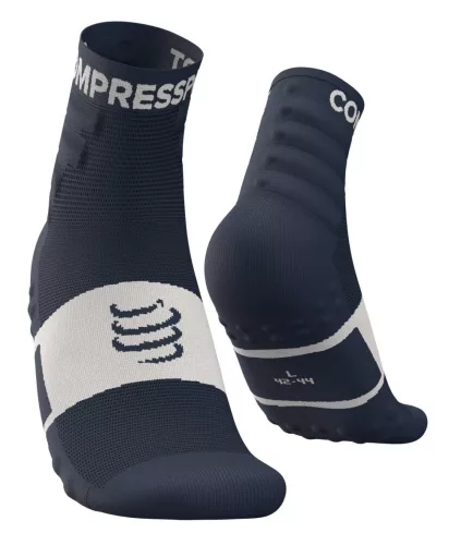 Compressport Training Socks 2 PPK Blues/White futózokni
