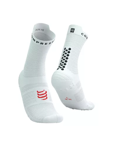 Compressport Pro Racing Socks V4.0 Run (Quarter) White/Black 35-38