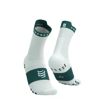 Compressport Pro Racing Socks V4.0 Run (Quarter) Sugar/Storm