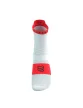 Compressport Pro Racing Socks V4.0 Run (Quarter) White/Fluo Red