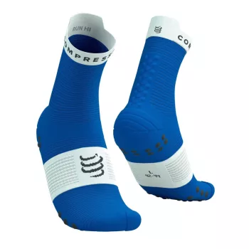   Compressport Pro Racing Socks V4.0 Run (Quarter) Princess Blue/White 39-41