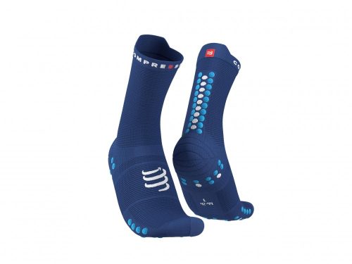 CompresSport Pro Racing Socks V4.0 Run (Quarter) Sodalite Blue