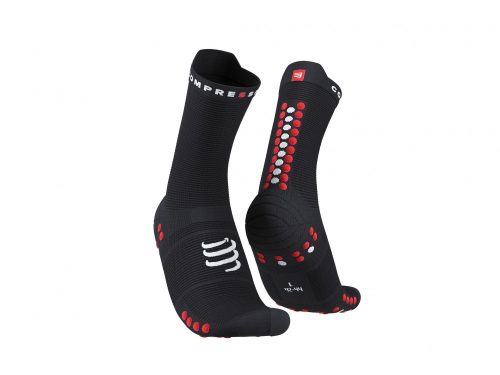 CompresSport Pro Racing Socks V4.0 Run (Quarter) Black