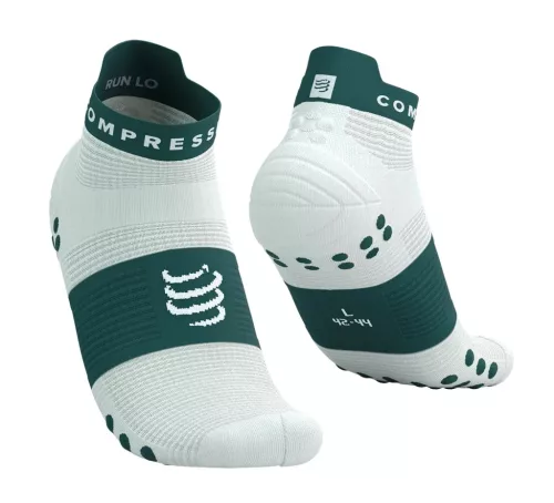 Compressport Pro Racing Socks V4.0 Run (Low) Sugar/Storm