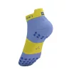Compressport Pro Racing Socks V4.0 Run (Low) Jacaranda/Maize 35-38