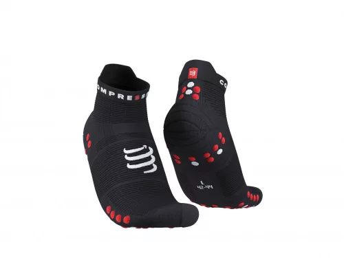 Compressport Pro Racing Socks V4.0 Run (Low) Black 45-48