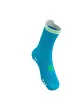 Compressport Pro Racing Socks V4.0 Trail (Crew) Norse Blue/Neon Green