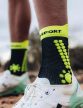 Compressport Pro Racing Socks V4.0 Trail (Crew) Black/Safery Yellow/Neon Pink 45-48