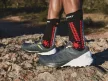 Compressport Pro Racing Socks V4.0 Trail (Crew) Black/Red 35-38