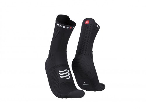 CompresSport Pro Racing Socks V4.0 Trail (Crew) Black