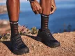 Compressport Pro Racing Socks V4.0 Ultralight Run (Quarter) Black/Red 39-41