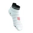 Compressport Pro Racing Socks V4.0 Ultralight Run (Low) White/Fluo Red/Black