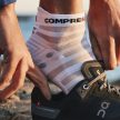Compressport Pro Racing Socks V4.0 Ultralight Run (Low) White/Alloy 42-44