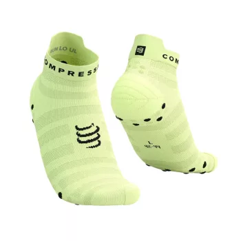   Compressport Pro Racing Socks V4.0 Ultralight Run (Low) Shadow Lime/Black