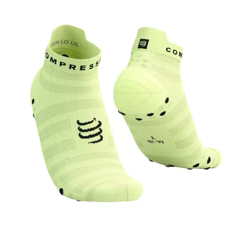 Compressport Pro Racing Socks V4.0 Ultralight Run (Low) Shadow Lime/Black