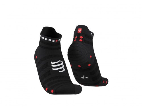 CompresSport Pro Racing Socks V4.0 Ultralight Run (Low) Black/Red