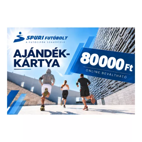 80 000 Ft Spuri Ajándékkártya-online beváltható